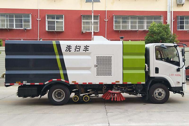 陕汽5吨洗扫车 洗扫车 第4张