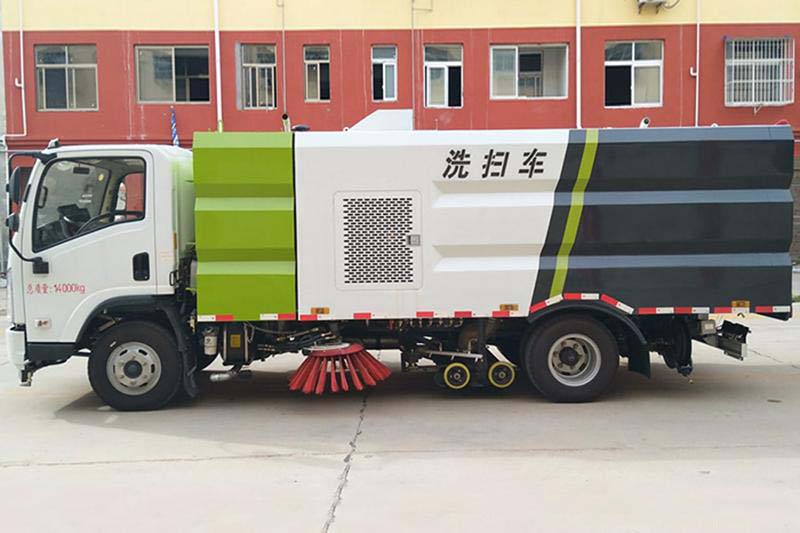 陕汽5吨洗扫车 洗扫车 第3张